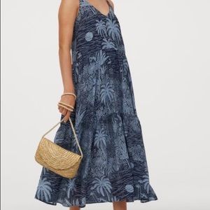 Cotton-blend Maxi Dress